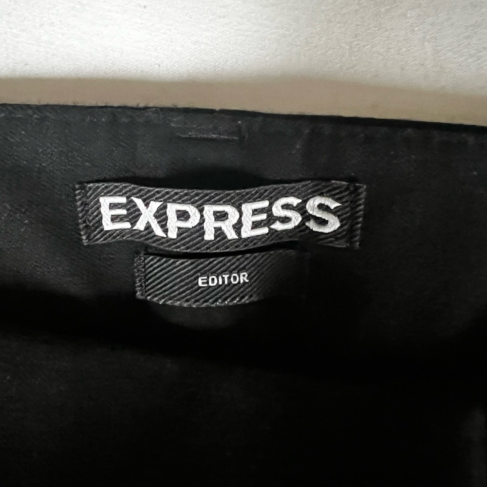 Express Editor Flat Front Trouser Slack - image 5